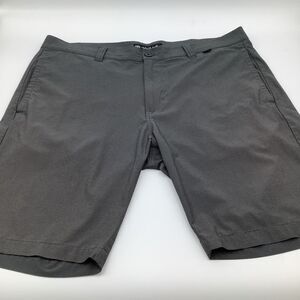 Travis Mathew‎ Mens Golf Shorts Black Striped Size 36 (Actual 38)